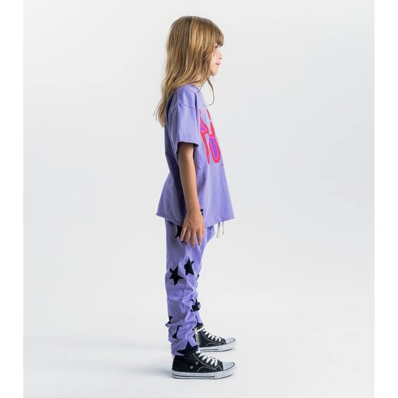 Nununu Light Star Baggy Pants in Grey - Picture 3 of 4